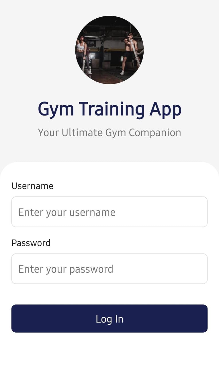 Gym Training App